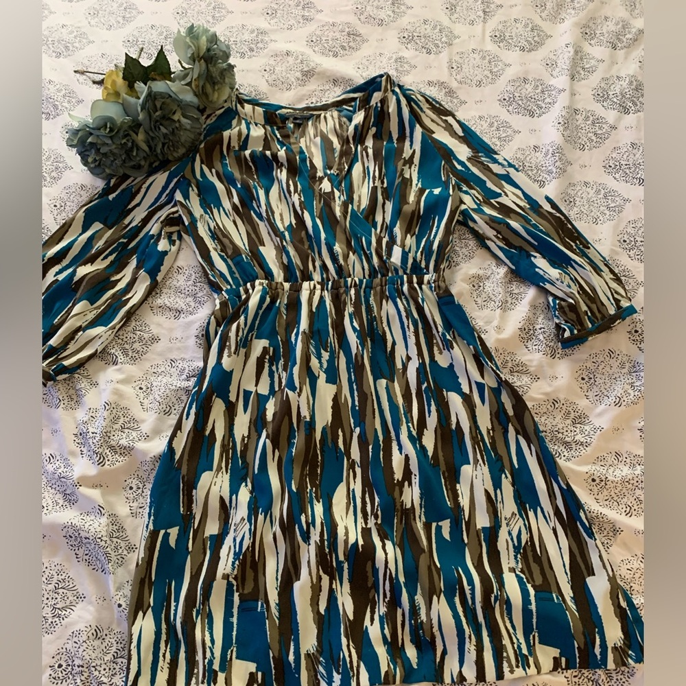 Gorgeous, banana republic, multicolor dress